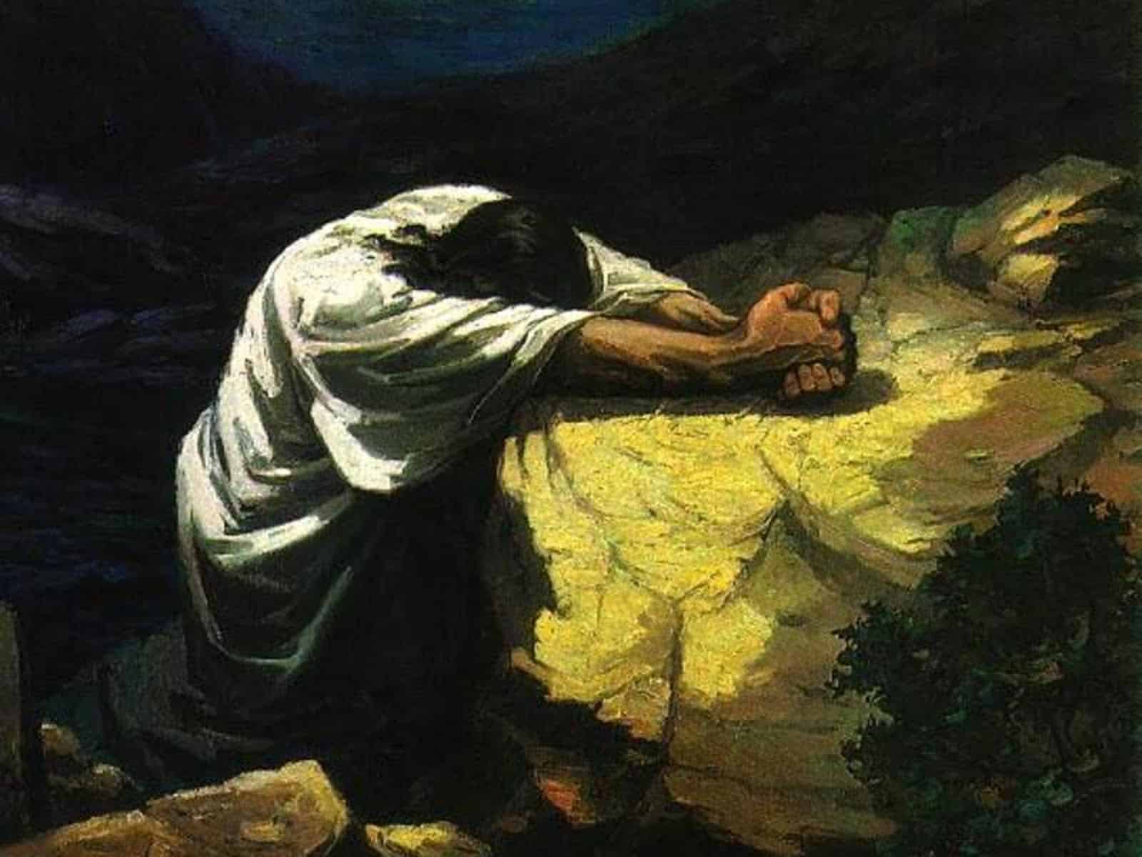 Cristo-Orando