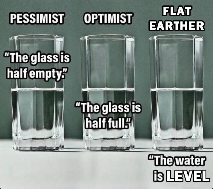 Yes, water never bends.
