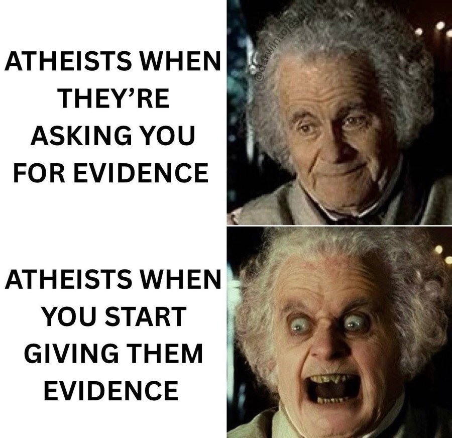 1-The universe didn’t create itself; God created it. 2-Life did not evolve from lifeless matter; God created life.
