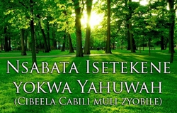 Nsabata Isetekene yokwa Yahuwah (Cibeela Cabili muli zyobile)