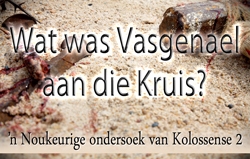 Wat was Vasgenael aan die Kruis? ŉ Noukeurige ondersoek van Kolossense 2