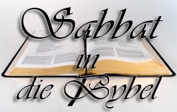 Sabbat in die Bybel