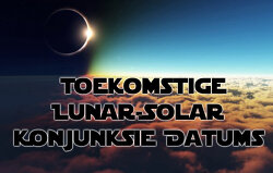Toekomstige Lunar-Solar Konjunksie Datums 