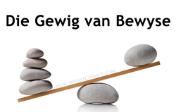 Die Gewig van Bewyse
