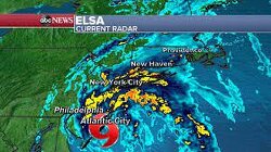 50 Million Americans Under Flash Flood Watch As Elsa Moves Up East Coast 
