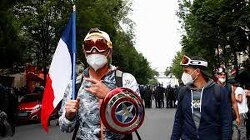 ‘The pass shall not pass!’ Protesters take to streets across France after Macron drops vaccine passport bombshell (PHOTOS, VIDEO)