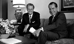 PRESIDENT RICHARD NIXON AND REVEREND BILLY GRAHAM CALLING THE JEWS 'THE SYNAGOGUE OF SATAN'