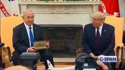 One of the most embarrassing moments in American history… handing the keys to the Whitehouse and America to a genocidal maniac Netanyahu.