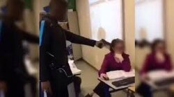 Dear France, When teachers are threatened in schools with Pistols….it might just be time to admit you have a massive problem.