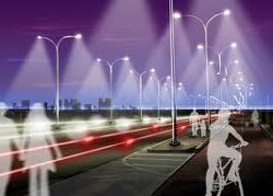Evidence that the LED street lights are for 15min cities, surveillance and more.