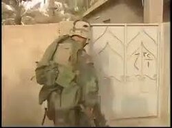 This was us, this was me. On my profile landing page is a small video of myself in Iraq. I was one of the few soldiers who managed to sneak a camera into the combat zones. I have over 20 hours of footage the world has never seen, I will never show it. 