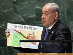 Israel wants to expand into 6 sovereign countries in the Middle East to form a ‘Greater Israel’. Isn’t it ironic how the US Govt falsely accused Russia of wanting to invade numerous NATO states while its genocidal partner plans to illegally conquer large parts of the Middle East?