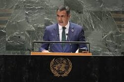  Spain's Prime Minister Sanchez called on all countries to impose an international embargo on arms sales to Israel.