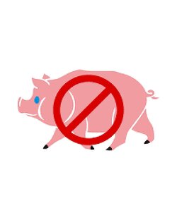 Don't eat pork!