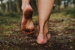 Some studies suggest that walking barefoot, especially in natural environments, can reduce stress and improve mood. This might be due to a combination of physical grounding, sensory stimulation, and increased mindfulness.