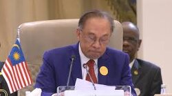 Malaysian PM Anwar bin Ibrahim: “Israel no longer belongs in a community of civilized nations. Barbarism demands decisive action….including embargo, suspension & even expulsion [from the UN].”