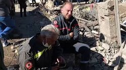 Lebanese paramedics sit amidst the rubble, grieving their murdered colleagues. Israel bombed a Civil Defense Center in Baalbek, Lebanon, wiping out 15 paramedics in an instant. These were first responders, not combatants. This is sheer barbarity.