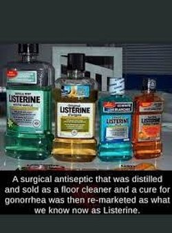 If you're using this, you’re washing your mouth with a floor cleaner.