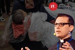 Munther Isaac: ‘If you are not appalled by what is happening in Gaza. If you are not shaken to your core. Then there is something wrong with your humanity.’