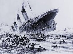 If you thought the Titanic sunk accidentally, you believed the propaganda. It was no accident. It was [them].