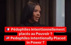Candace Owens claims that pedophiles are intentionally placed in positions of power because their psychopathic tendencies make them easier to control and manipulate.  She further suggests it’s no coincidence that Justin Trudeau, Barack Obama, Volodymyr Zelensky, and Emmanuel Macron are all gay, alleging that Macron is married to a transgender man who molested him when he was a child.