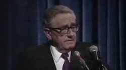 Klaus Schwab's mentor, Henry Kissinger, spoke in 1992: 
