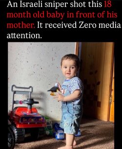 BREAKING: ISRAEL BREAKS GAZA CEASEFIRE DAY 4. This is a BABY, and they are supposed to stop killing!