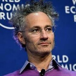 Meet Jewish Billionaire and CEO of Palantir, Alex Karp. Today, he cashed in $1.1B in stock which was made from the deaths of over 15,000 Palestinian children. This is what he had to say to investors: this man is pure evil.