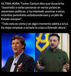 JUST IN: Tucker Carlson says Ukraine has 