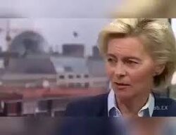 It's astounding to see EU President Ursula von der Leyen laugh when asked if one of her own children is in the military, quickly dismissing the idea with a 