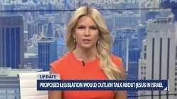 Did you know? Jews introduce legislation to throw Christians in prison for up to 2 years for mentioning Jesus in Israel. Let this sink in.