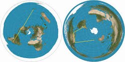 Flight routes align perfectly with the flat earth map but make no sense on a globe.