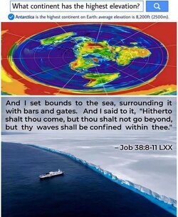 What if Antarctica isn’t a continent at the “bottom” of a globe, but a massive ice boundary enclosing the waters—just like Scripture describes?