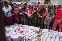 Israel is the only country in the world that can bury 15 bodies and five ambulances, call it a mistake, and think they can get away with it.