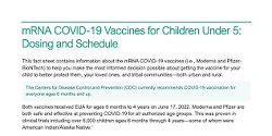 ALL Childhood Vaccines will be MRNA.