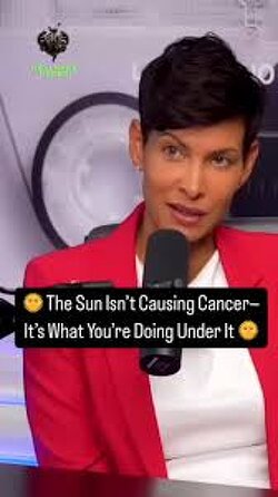 “I bake & crisp in the Sun. Cancer is a metabolic disease.”  Dr Rimka discusses the benefits & myths of Sun exposure.