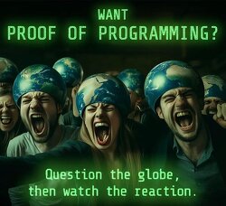 You want proof of programming?