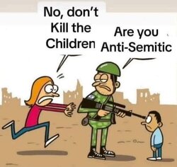 We should not speak against those who kill children!
