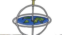Gyroscopes and flat earth.