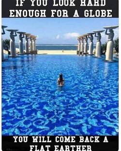 Search the ends of the Earth for that spinning ball…and when you realize the water never curves, the horizon never bends, and the truth never flinches… you’ll come back grounded…literally. Flat, still, enclosed… just like His Word said.