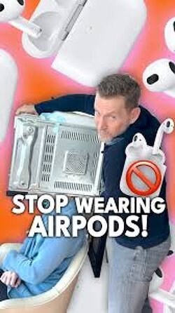 Microwaving the brain with AirPods.