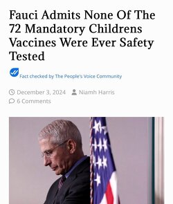 Arrest Dr. Fauci.