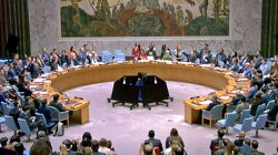 The United Nations FAILS TO ADOPT the resolution calling for an IMMEDIATE ceasefire, the release of the hostages, and unrestricted humanitarian access in Gaza. The U.S. vetoed the resolution. Votes: 14 in favour, one against.