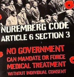 Nuremberg code, article 6, section 3: