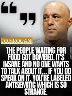 Anyone who disagrees with Joe Rogan is paid to lie.