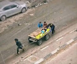 This photo needs to be the front page of every newspaper in the world. Ambulances in Gaza…