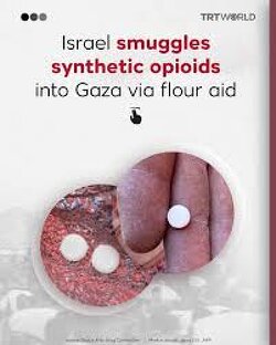 BREAKING: GAZA officials found OPIOD PILLS inside US-Israel 'aid flour.'
