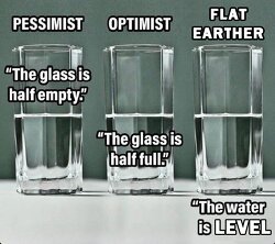 Yes, water never bends.