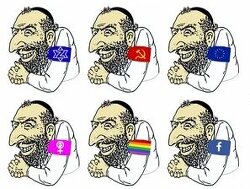 Every time we realise who they are, they change their names:  Canaanites, Chazars, Khazars, Askhenazi, Bolsheviks, Communists, Marxists, Socialists, International Zionists, Progressives, Neocons, Socialist Democrats, Globalists ...  Always different, always Jews.