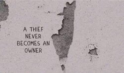 A thief never becomes an owner.